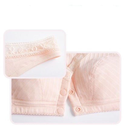 BUY 1 GET 2 FREE(Please add 3 pcs to cart)-Pure Cotton Non-steel Ring Breathable Comfortable Bra
