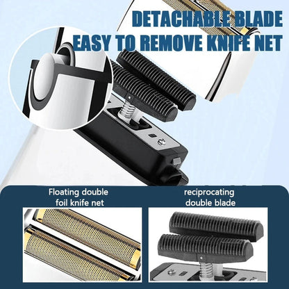 3 In 1 Professional Electric Hair Clipper And Shaver Set