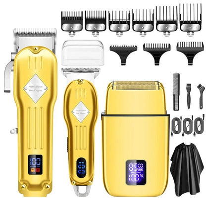 3 In 1 Professional Electric Hair Clipper And Shaver Set