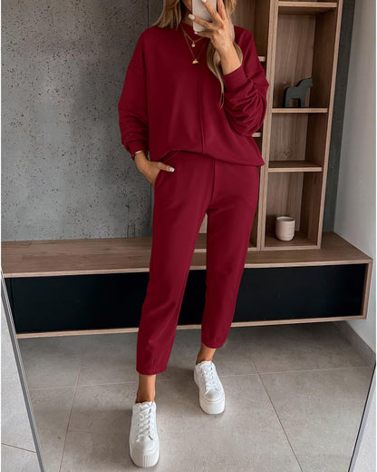 ⏰HOT SALE-WOMEN'S CASUAL TWO PIECE JOGGER SETS (BUY 2 FREE SHIPPING)