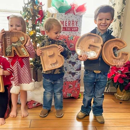 🔥Hot Christmas Sale🔥 Wooden Piggy Bank