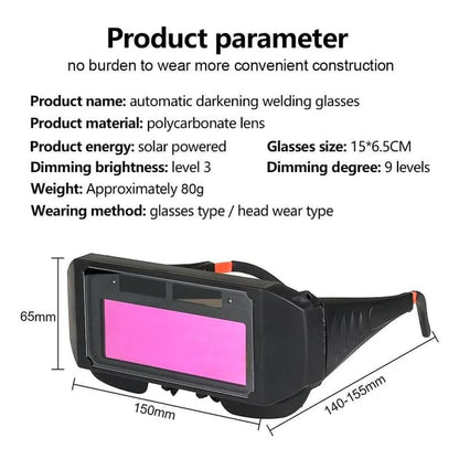 🎁2025 New Year Hot Sale🎁 Auto Dimming Welding Glasses