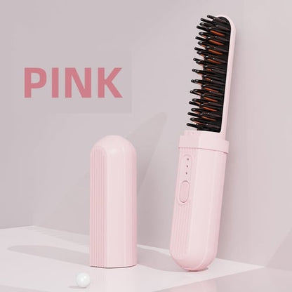 2024 New In-Women's Cordless Hair Straightener Brush