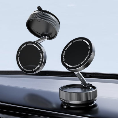 🚗📱Magnetic Phone Mount, Suction Car Phone Holder, Vacuum Phone Mount with One-Step Lock