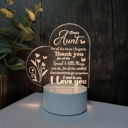 🔥Mother's Day Gift —Heart-shaped blessing light💕