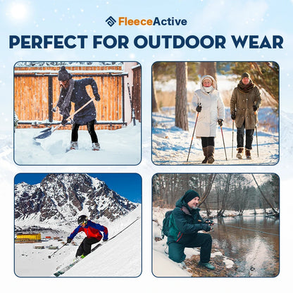 FleeceActive - LAST DAY SALE OFF 70% - Unisex Fleece-Lined Waterproof Pants