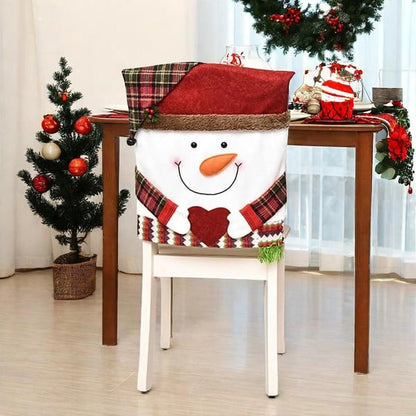 💥Cute Christmas Themed Chair Cover🎄