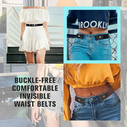 (🔥HOT SALE NOW-49% OFF) Buckle-free Invisible Elastic Waist Belts🔥