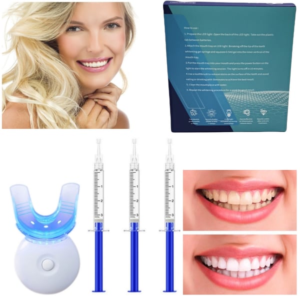 Kit de blanchiment des dents - Souriez en toute confiance😀