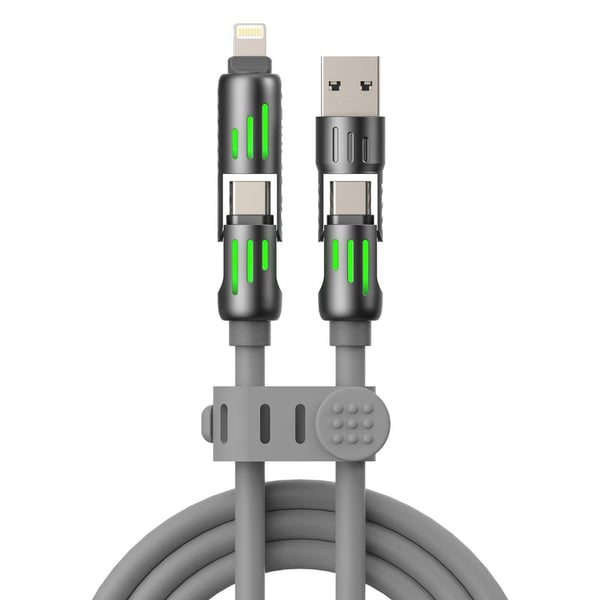 Mfish 240W 4-in-1 USB C Cable