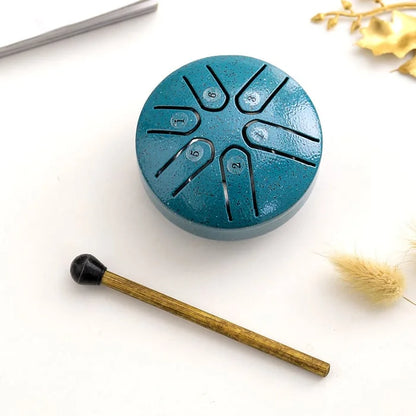 🎁49% OFF 🎵 Buddha Stones Mini Steel Tongue Drum Kit