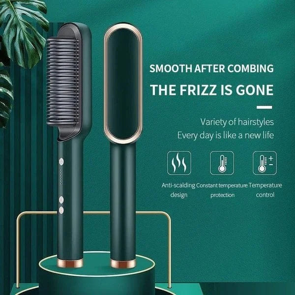 🎉2 in 1 Negative Ion Hair Straightener Styling Comb