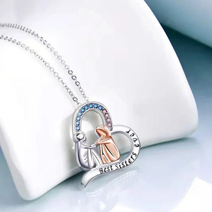 Sister Alphabet Love Necklace