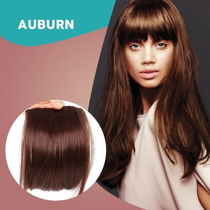 Seamless 3D Clip-In Bangs Hair Extensions(Clear Stock Now)