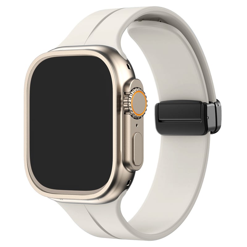 🔥 Promoción del último día 70% de descuento - Correa plegable magnética de silicona para iPhone Watch Ultra Series 8 7 6 5 4 3 2 1 SE⭐ 