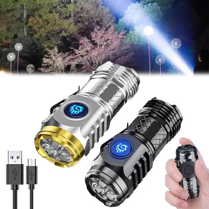 【🎁2PCS！】German Three-eyed Monster Mini Flash Super Power Flashlight