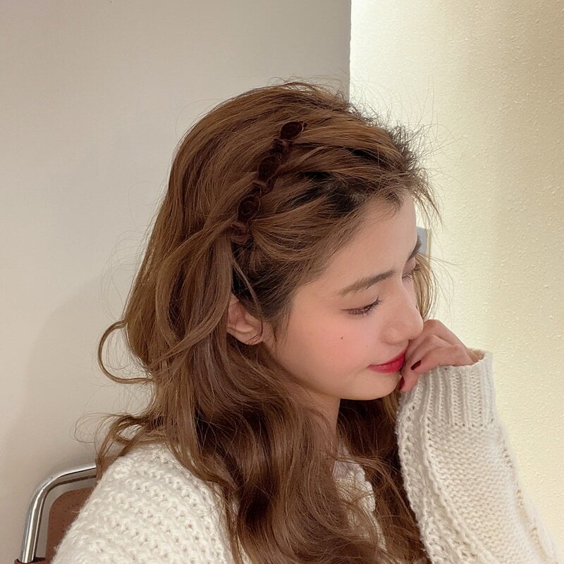 🌸Flocking Braided Hair Clip