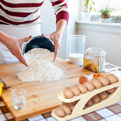 🔥HOT SALE - 48% OFF 🔥 Automatic Scrolling Egg Rack