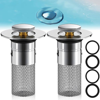 🔥Hot Sale - Isolate odor and prevent cockroaches-Stainless Steel Floor Drain Filter