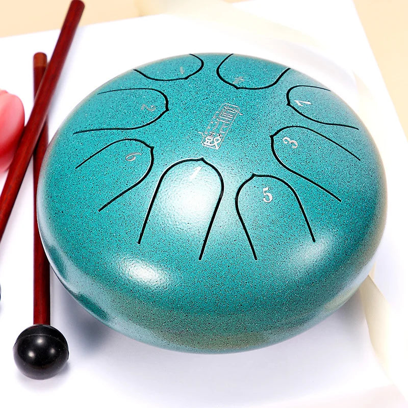 🎁49% OFF 🎵 Buddha Stones Mini Steel Tongue Drum Kit