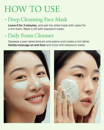 🎉Last day Super discount!💃(GREEN TOMATO) CLAY MASK CLEANSER