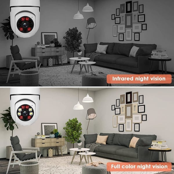 🔥-Wireless Wifi Light Bulb Camera Security Camera