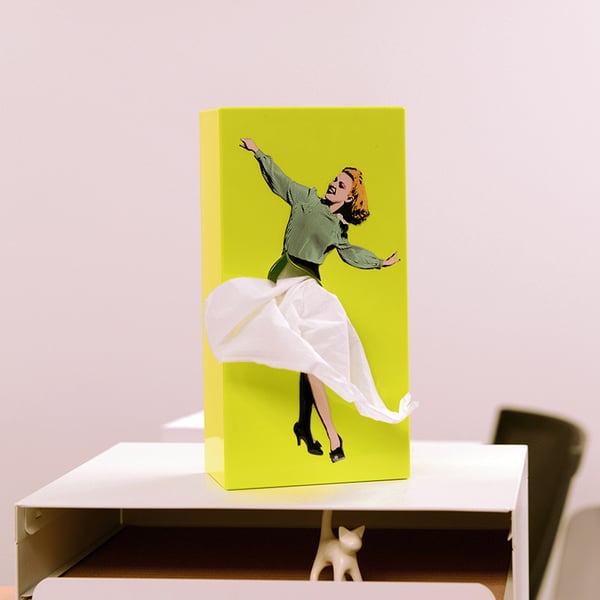 (✨Hot Sale Now)🎁 - Flying Skirt Tissue Box