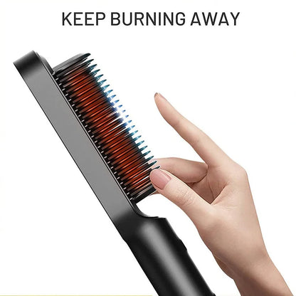 🎉2 in 1 Negative Ion Hair Straightener Styling Comb