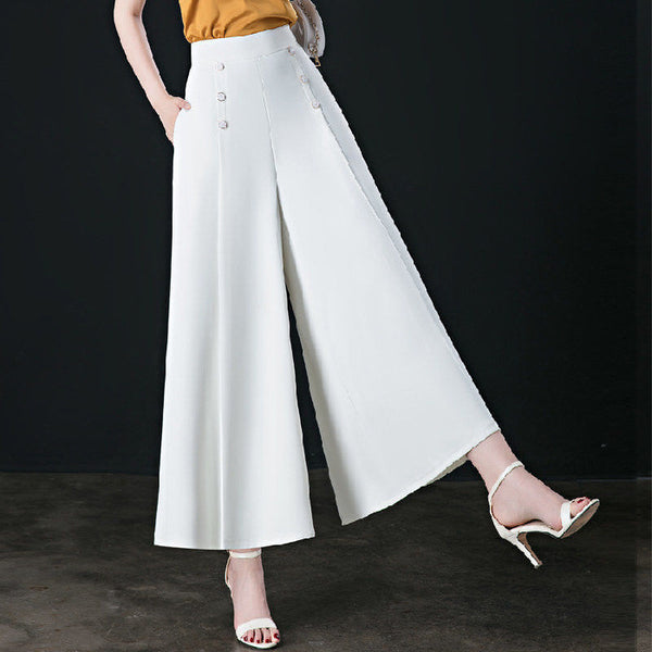 2024 New ✨Stylish Pleated Wide-leg Pants-🔥(Buy 2 Free Shipping)