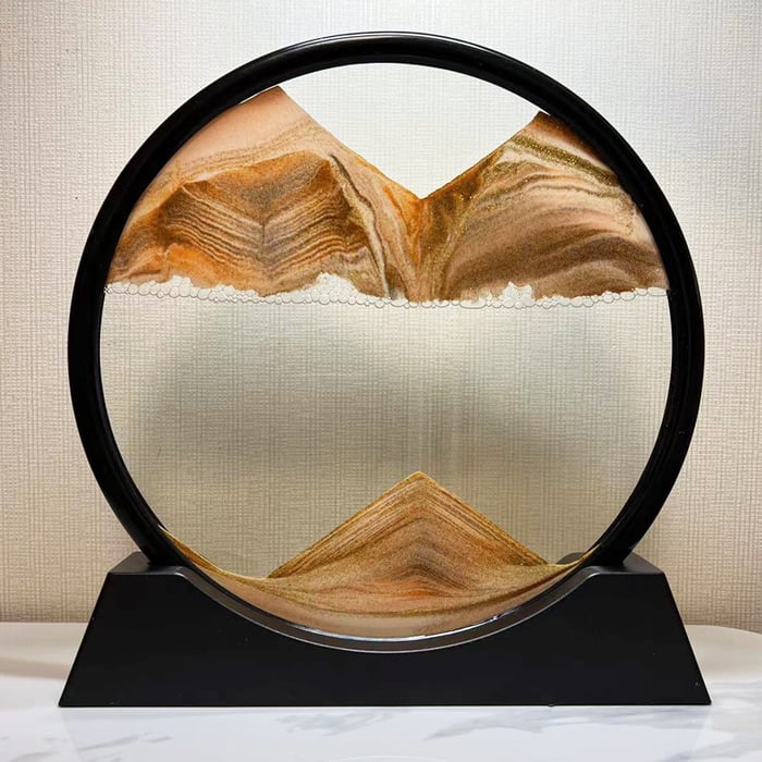 Hot Sale  - Perfect Gift-3D Hourglass Deep Sea Sandscape