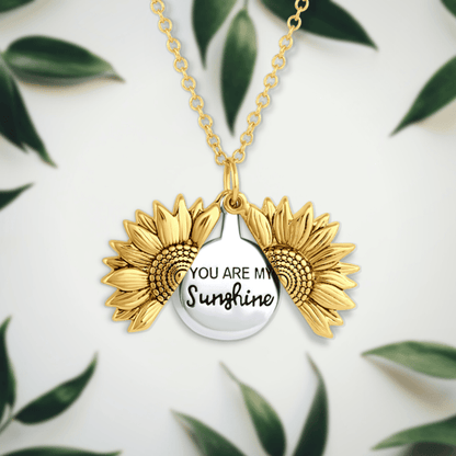 Last Day 75% OFF - 🔥🌞"You Are My Sunshine" Sunflower Necklace🌻