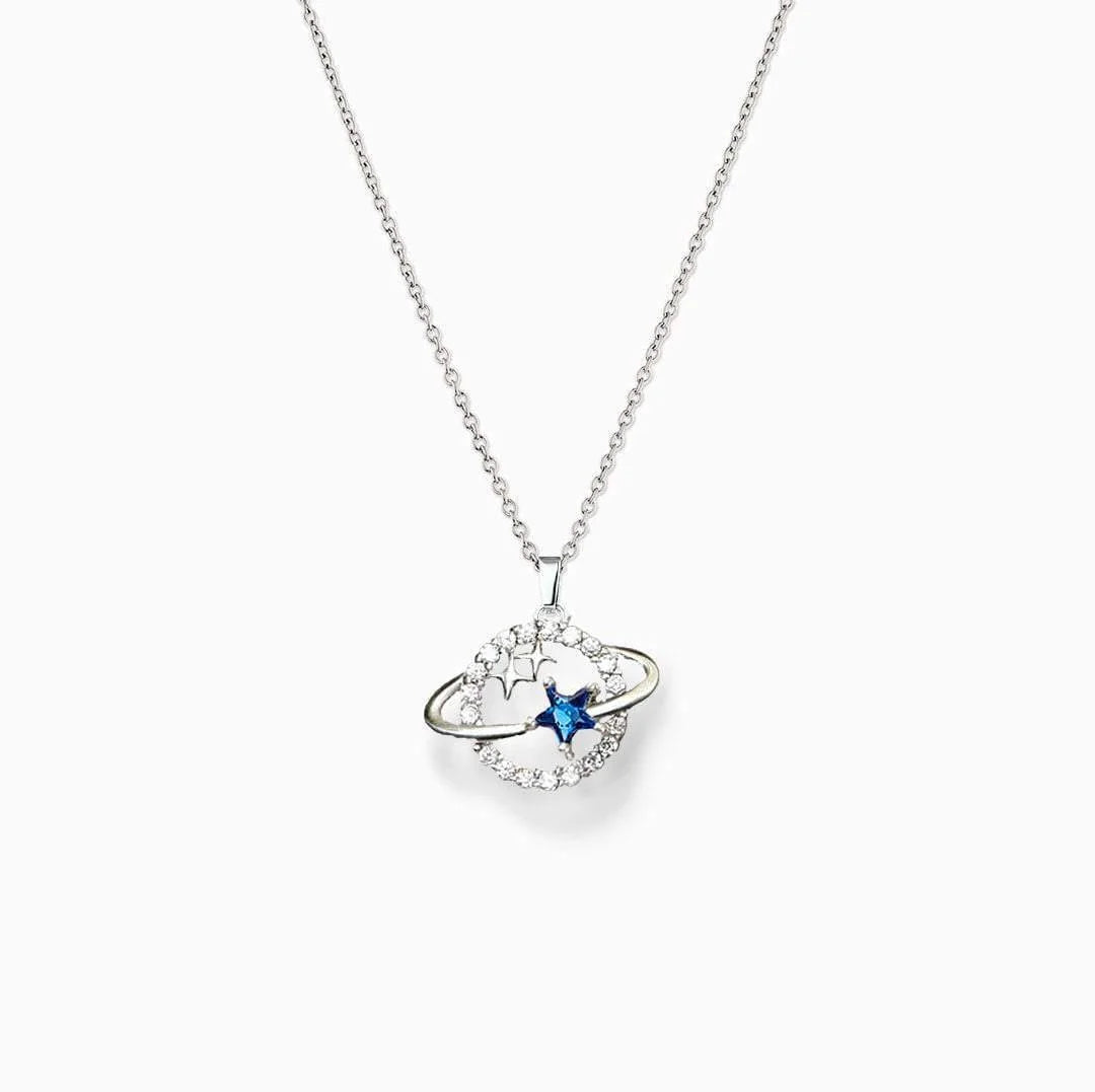 🔥LAST DAY 75% OFF-Daughter & Granddaughter Special Star 925 Silver Necklace