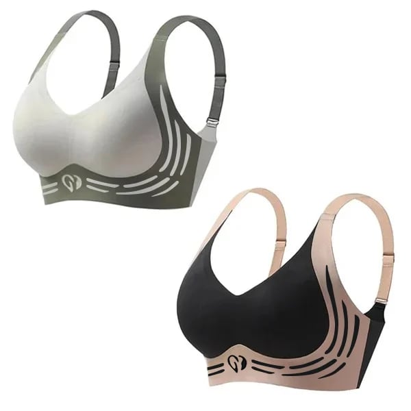 🎁Last Day 49% Off - Super gather bra | Wireless Push-up Bra👍No more sagging breasts