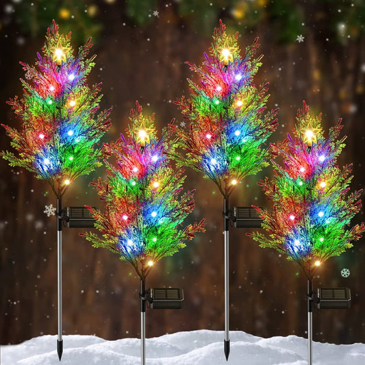 【🏆Fully Upgraded🏆】Solar Cypress Tree Light🌟