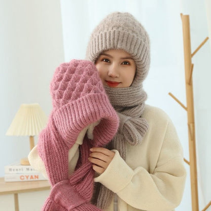 SALE -70% OFF -Winter Versatile Knitted Hooded Scarf for Women