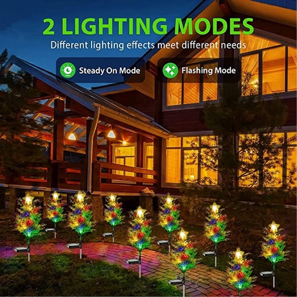 【🏆Fully Upgraded🏆】Solar Cypress Tree Light🌟