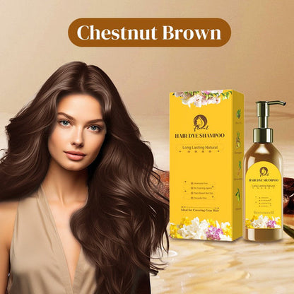 🎅Christmas Pre-Sale-80%OFF🎁Long Lasting Natural Hair Dye Shampoo