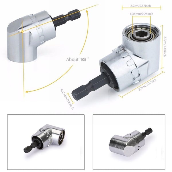 🔥105 Degree Right Angle Drive Drilling