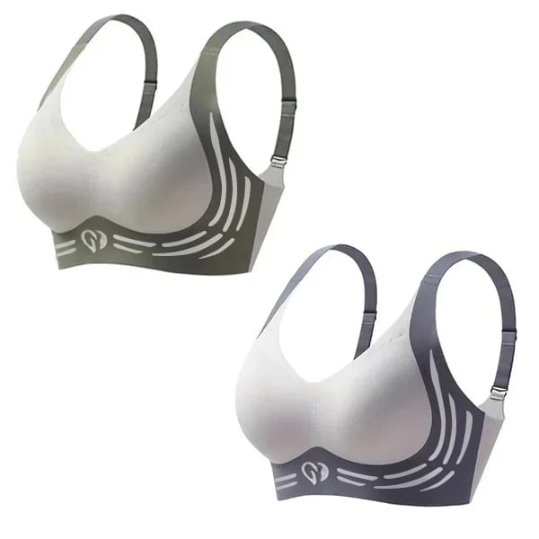 🎁Last Day 49% Off - Super gather bra | Wireless Push-up Bra👍No more sagging breasts