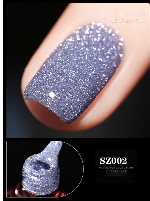 (2024 New Arrival ) High Density Glitter Nail Gel Polish