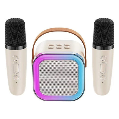 🎵Mini variable voice karaoke machine with wireless microphone