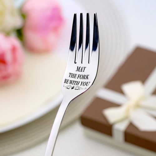 💝Engraved Fork (With Gift Box)💝