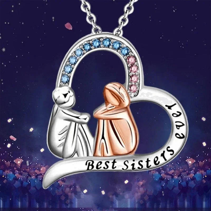 Sister Alphabet Love Necklace