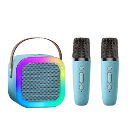 🎵Mini variable voice karaoke machine with wireless microphone