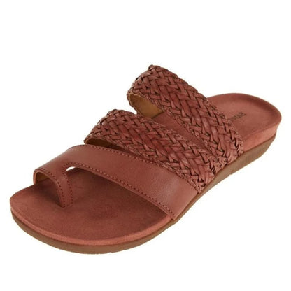 🤩Trendy set-toe one-piece flat flip-flops