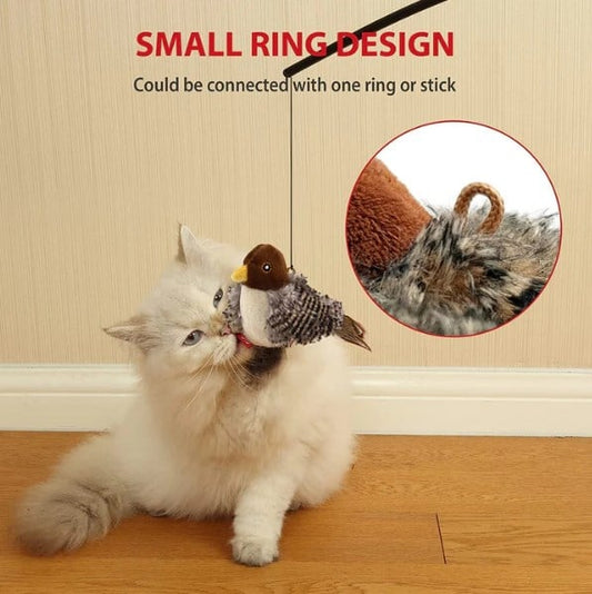 😻Pet Supplies Sale-47%🐾Interactive Chirping Bird Cat Toy