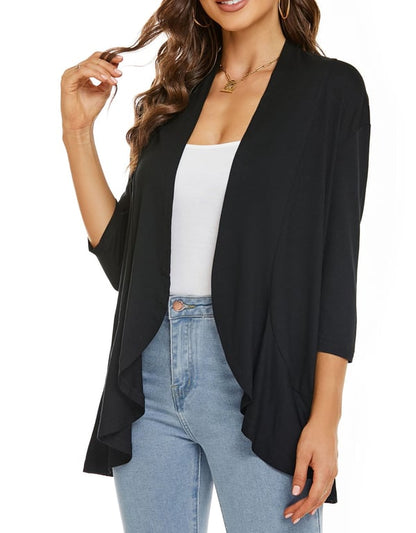 Women's Casual Lightweight Open Front Cardigans (Buy 2 free shipping)