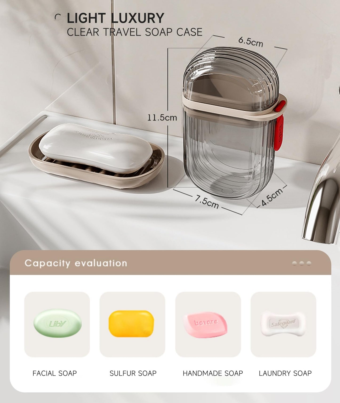 ⏰Last Day 50% OFF🧽Travel Soap Case