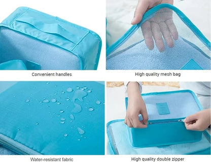 🎁Portable Luggage Packing Cubes - 6 Pieces ✈ Buy 3 Free Shipping🚗