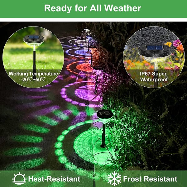 Hot Sale 48% OFF - 💡Outdoor Solar Pathway Lights Decorations